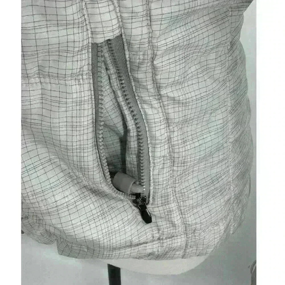 Columbia OmniHeat/OmniShield Interchange Winter Jacket White/Gray Stripes, Sz XS - Picture 3 of 14